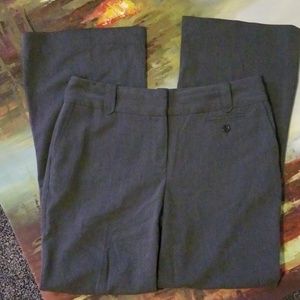Loft Petites 6p Gray "Ann" Dress Pants
